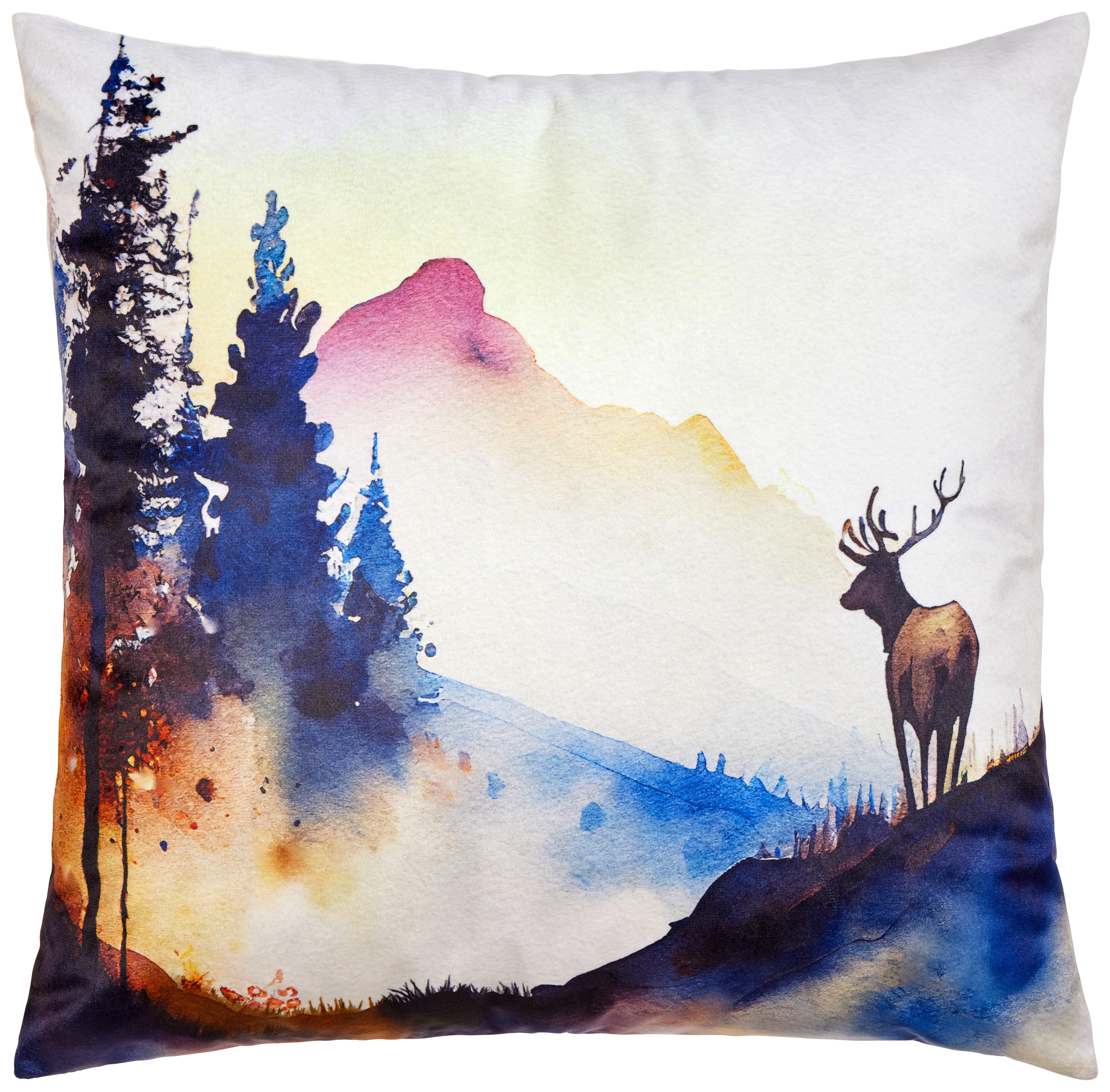 Díszpárna Forest Kb. 45/45cm - színes, Romantik / Landhaus, textil (45/45cm) - James Wood