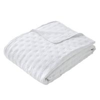 PŘEHOZ NA POSTEL ROMY - bílá, textil (220/240cm) - Mömax