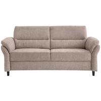 3-Sitzer-Sofa Cavoli, Beige B: 192 cm - Beige/Schwarz, MODERN, Textil (192/90/89cm) - Livetastic