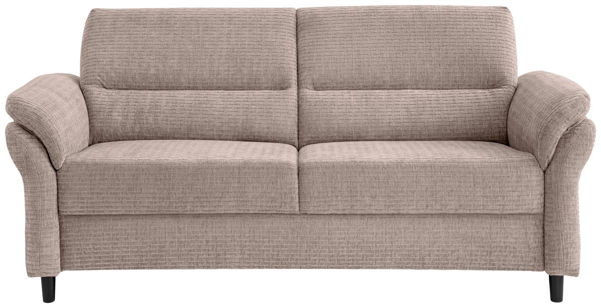 3-Sitzer-Sofa Cavoli, Beige B: 192 cm - Beige/Schwarz, MODERN, Textil (192/90/89cm) - Livetastic
