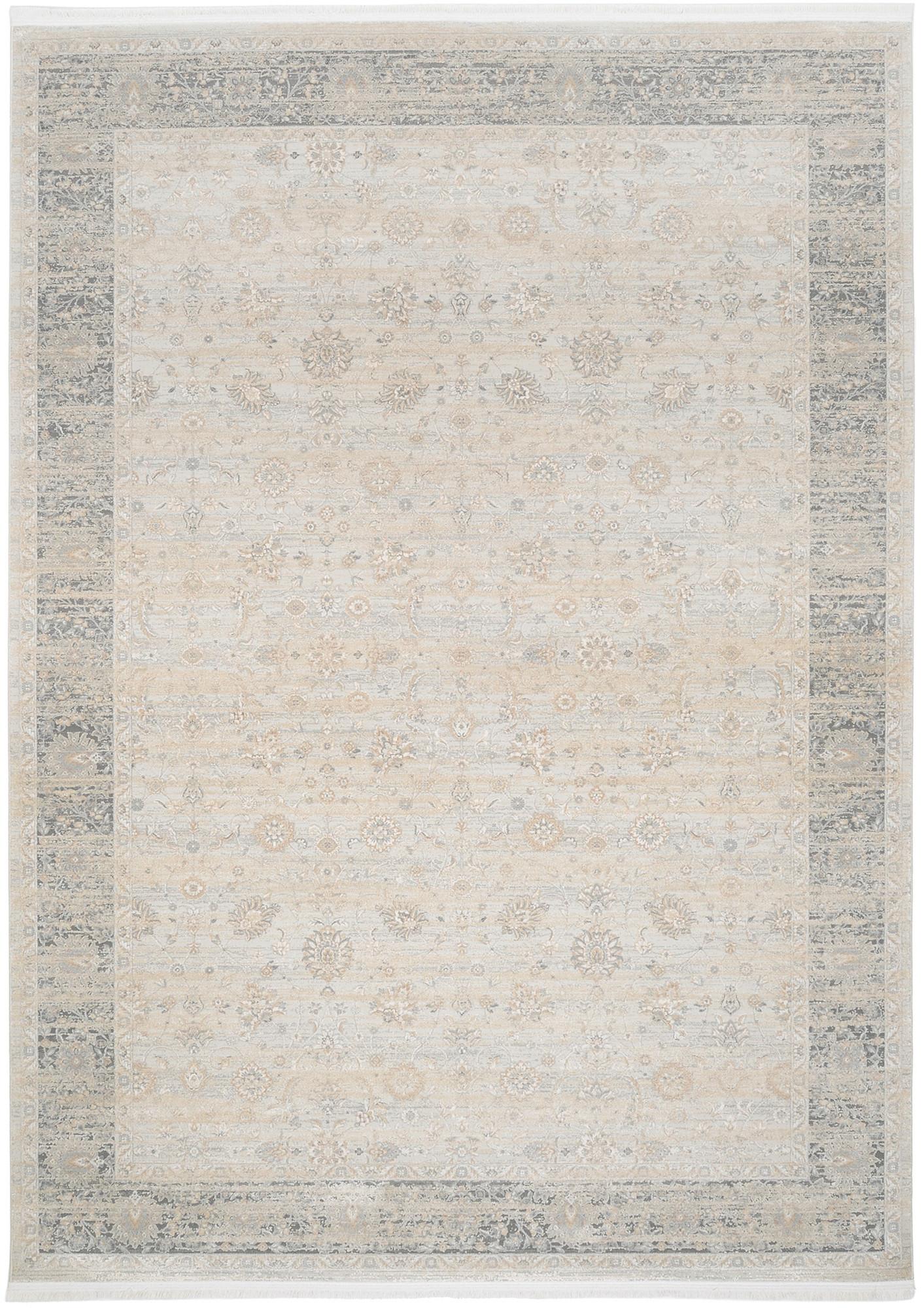 Läufer Ascona - Beige/Grau, KONVENTIONELL, Textil (80/250cm) - Dieter Knoll