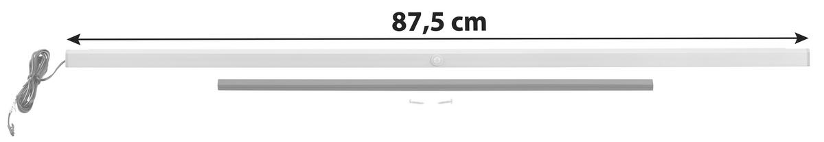 OSVETLENIE VKLADACEJ POLICE UNIT - Modern, kov/plast (87,5cm) - Ondega