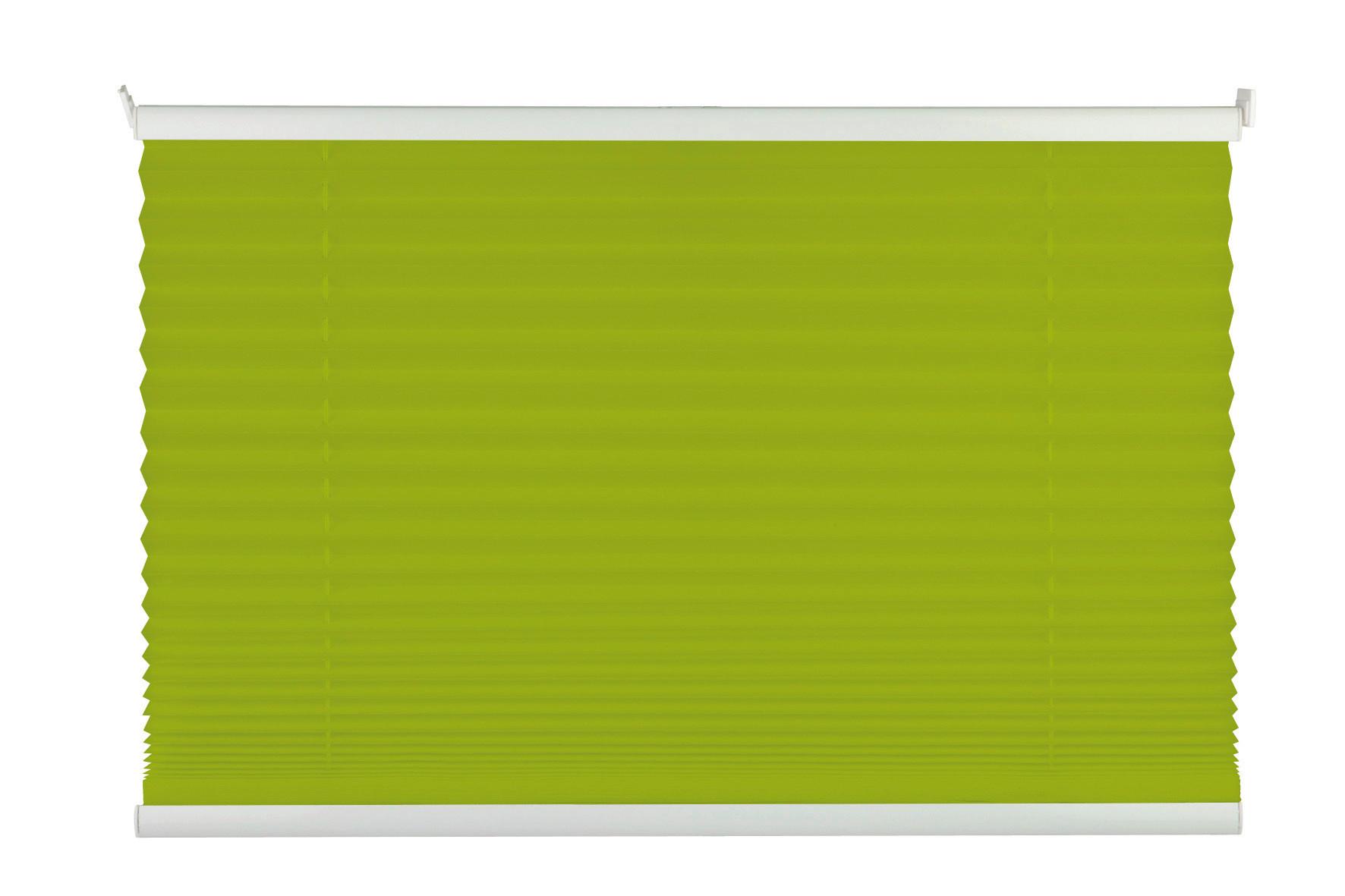 PLISSEE Free Grün B: 100 cm - Grün, Basics, Textil (100/130cm) - Homeware
