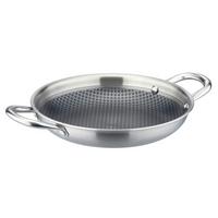 SERVÍROVACIA PANVICA INOXXA - farba ušľachtilej ocele, Basics, kov (28cm) - GSW