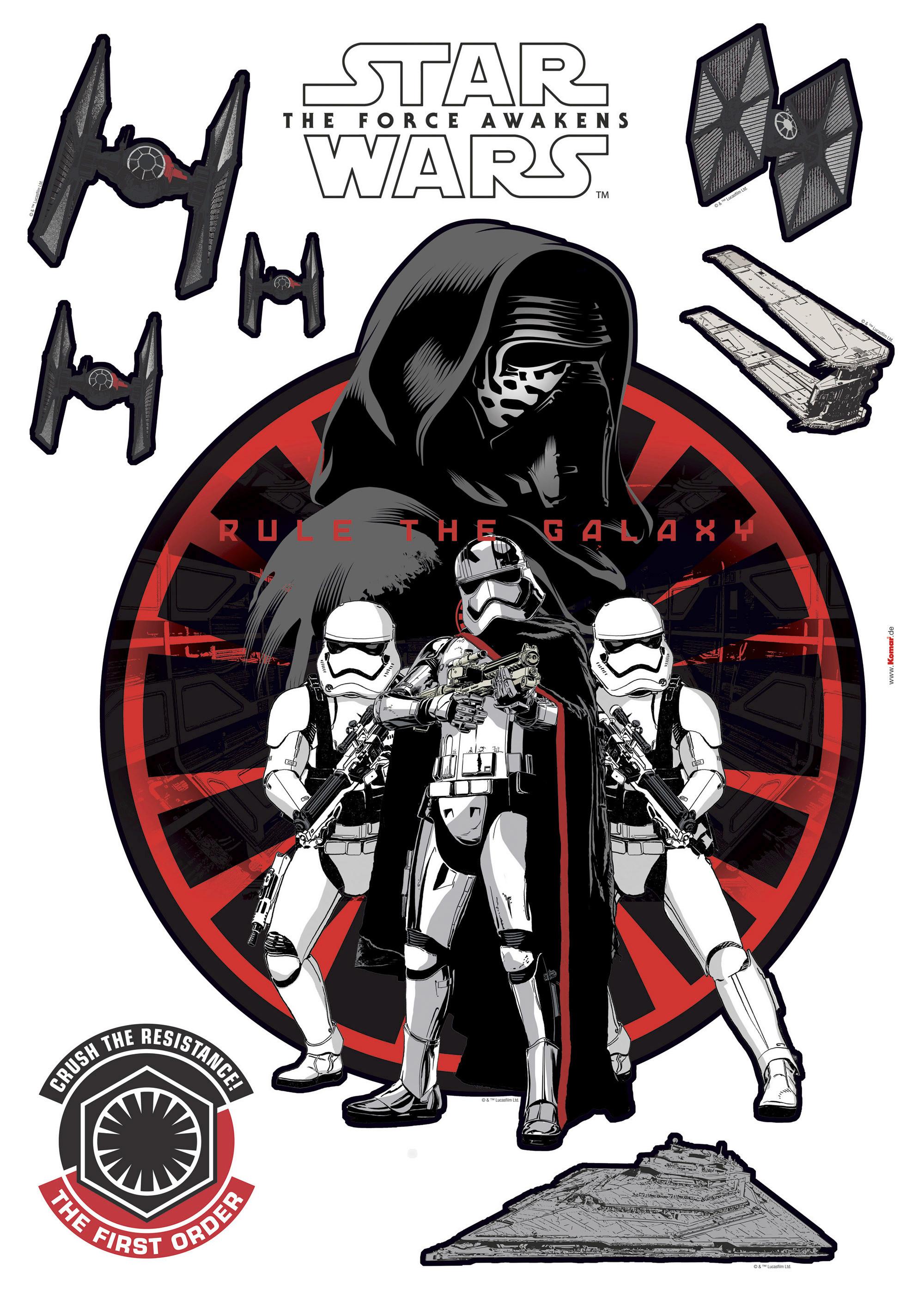DEKOSTICKER 14024H - Rot/Schwarz, LIFESTYLE, Kunststoff (50/70cm)