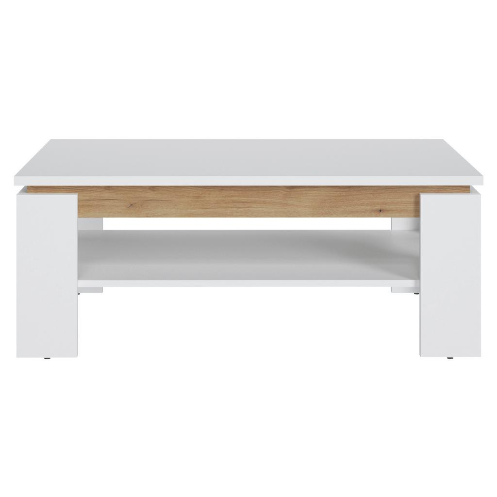 Couchtisch Calabria Weiß/Eiche Dekor B: 110 cm
