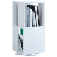 Standregal  Drehbar Stifta L B: 34 Cm Weiß - Weiß, Basics, Holzwerkstoff (34/74/34cm) - MID.YOU