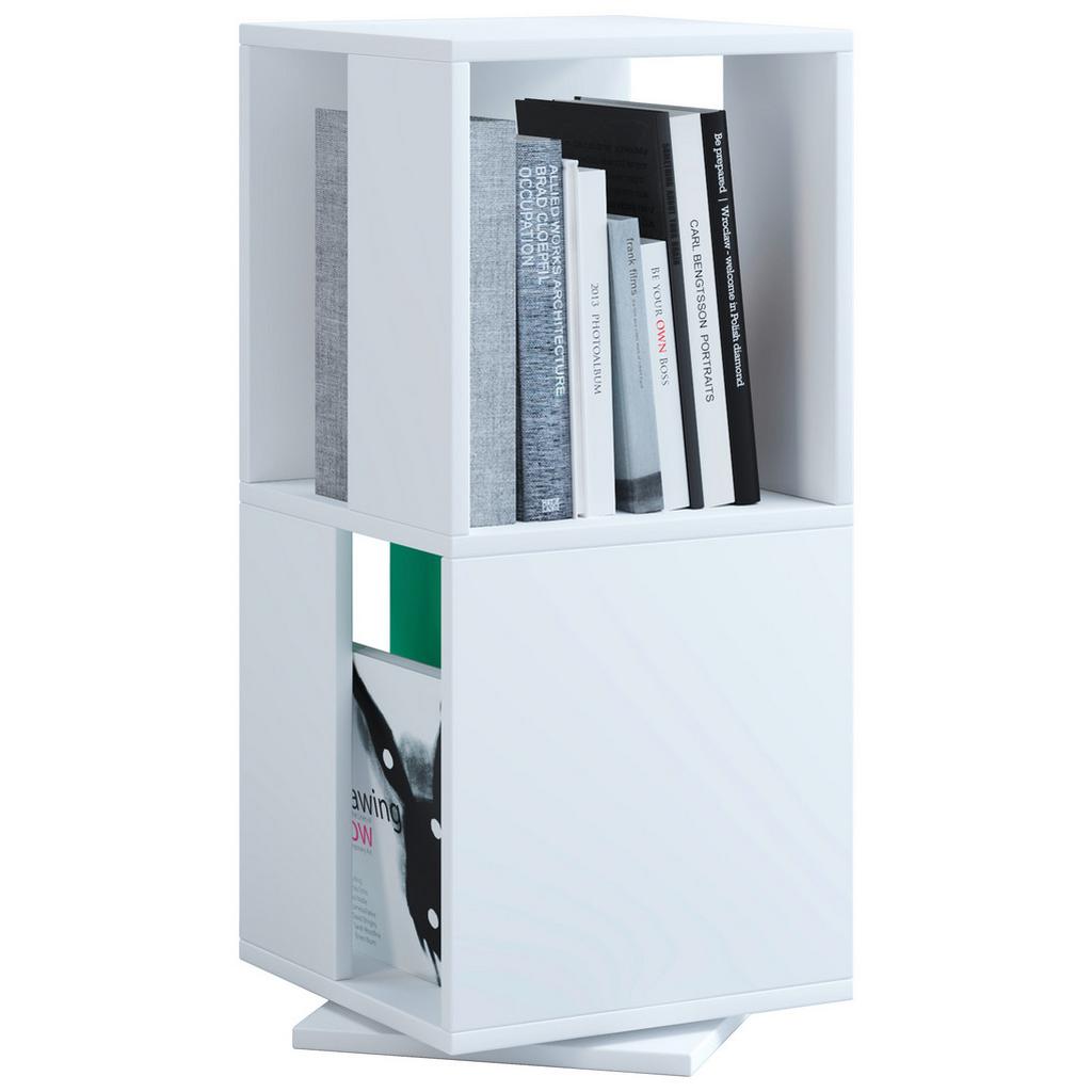 Standregal  drehbar Stifta L B: 34 cm Weiß