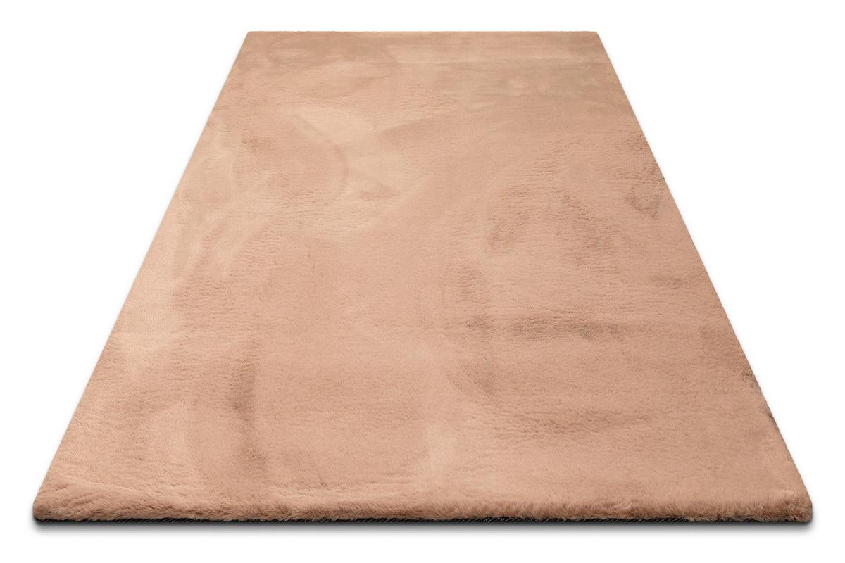 Hochflorteppich Alice Altrosa 70x140 Cm - Altrosa, KONVENTIONELL, Textil (70/140cm) - Esprit