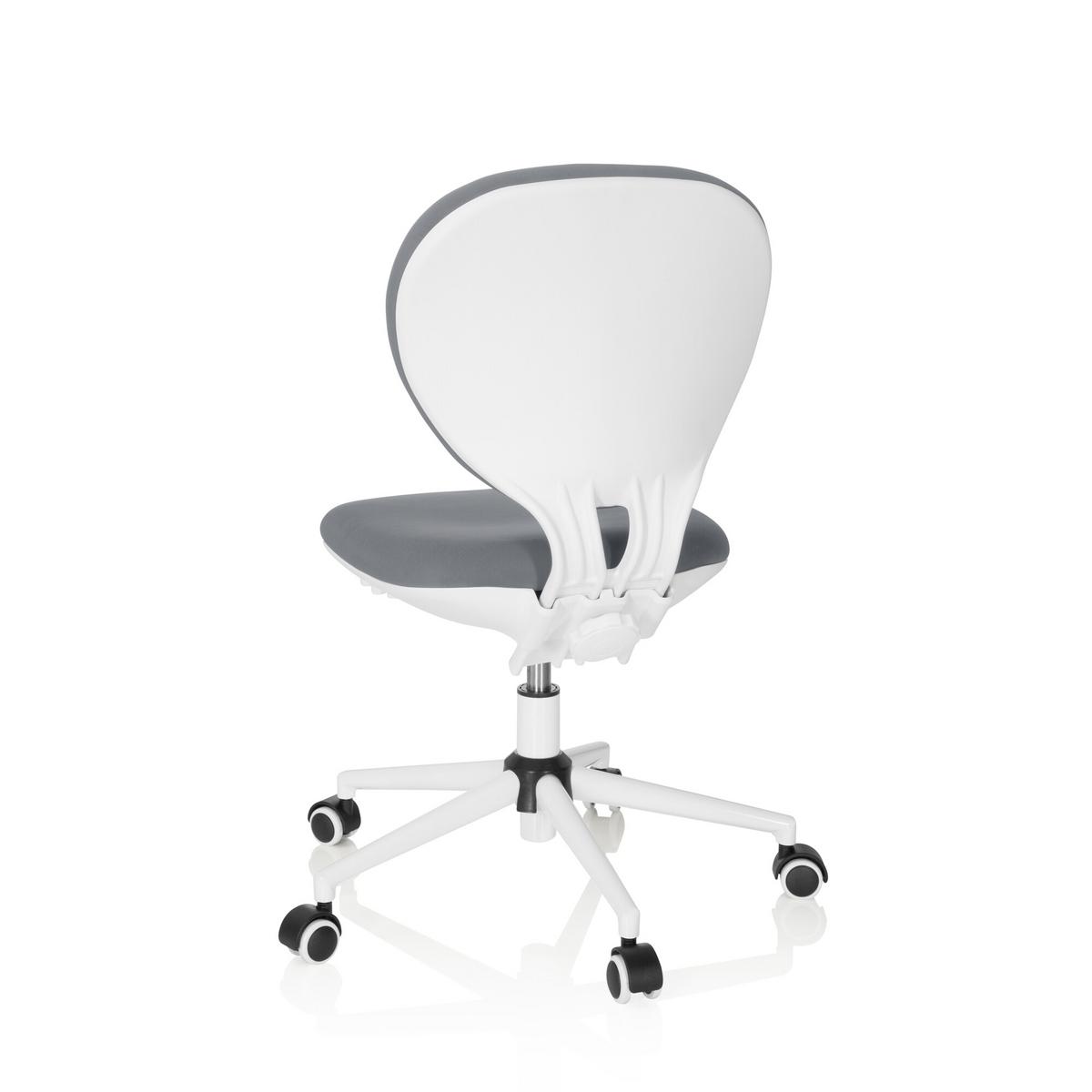 Jugenddrehstuhl Kid Vivo Stoff Grau - Grau, Basics, Kunststoff (43/82-95/56cm) - MID.YOU