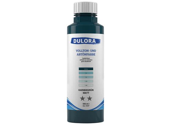 Abtönfarbe 500ml Karibikgrün Matt - Blau/Grün, Kunststoff (0,500l) - Dulora Abtönfarbe 500ml Karibikgrün Matt - Blau/Grün, Kunststoff (0,500l) - Dulora