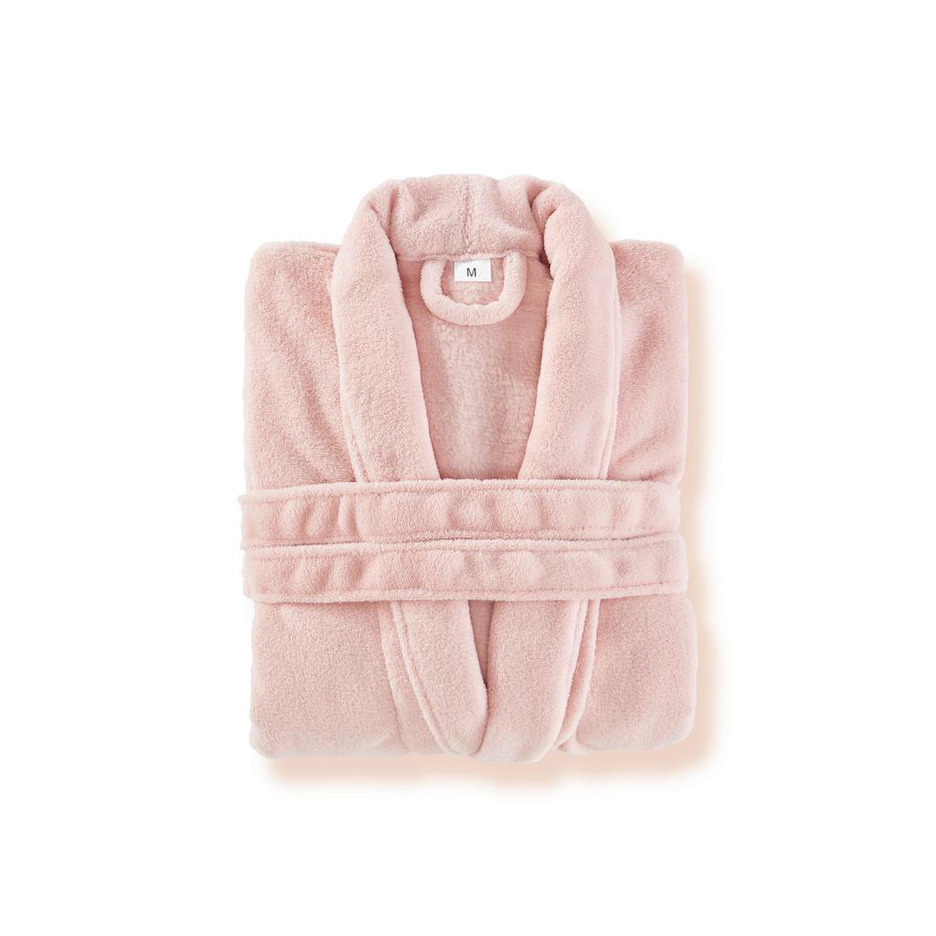 Bademantel Amira Polyester Rosa Besonders Flauschig