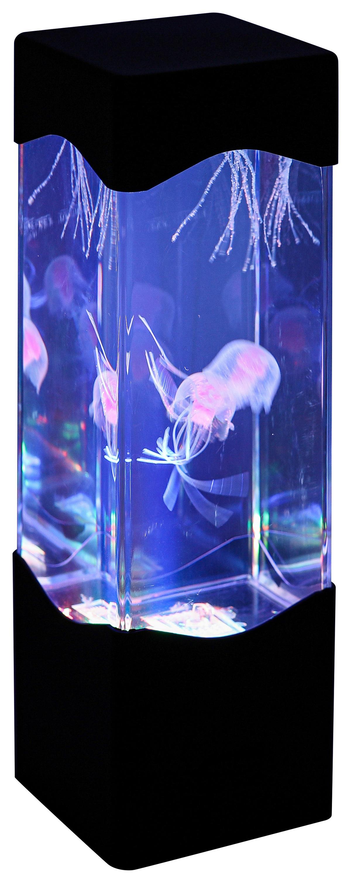 DEKORAČNÉ LED SVIETIDLO QUALI - priehľadné/čierna, Modern, plast (7,5/23,3/7,5cm) - Mömax