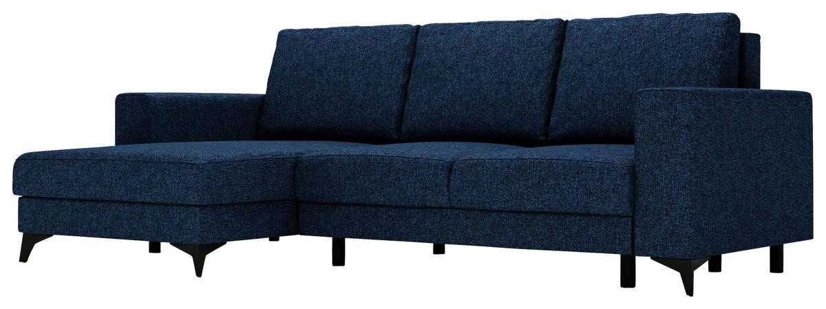 Harvey Blau S: 156x244 cm - Blau/Schwarz, Design, Textil (156/244cm) - Livetastic