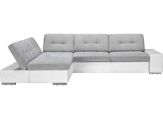 Sedacia Súprava Velato - sivá/biela, Moderný, plast (200/310cm) - Based Sedacia Súprava Velato - sivá/biela, Moderný, plast (200/310cm) - Based
