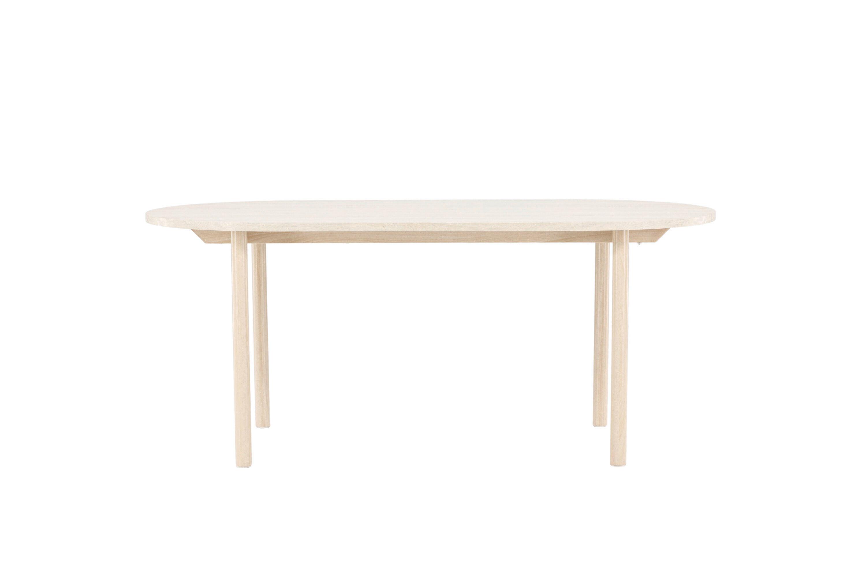 Esstisch Andy Weiß L: 180 Cm - Weiß, MODERN, Holz/Metall (180/90/75cm) - Livetastic