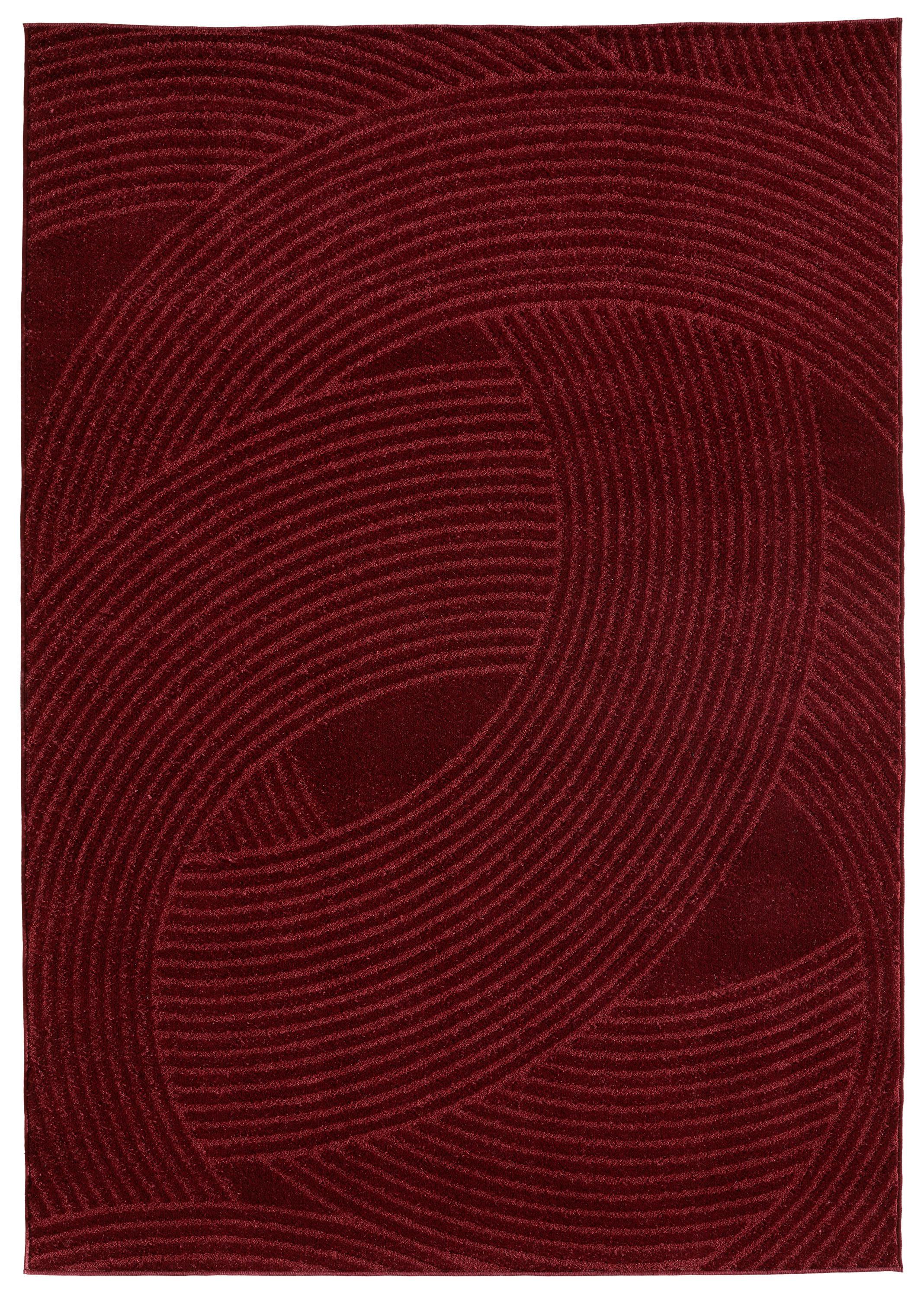 Webteppich Rot Rubina 120x170 cm - Rot, ROMANTIK / LANDHAUS, Textil (120/170cm) - James Wood