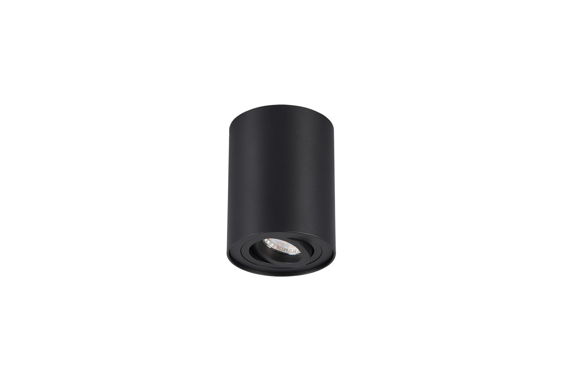 Aufbauleuchte Cookie Ø 9,6 cm Schwarz Max. 35 W - Basics (9,6/12,5cm) - Trio Leuchten