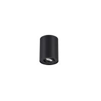 Aufbauleuchte Cookie Ø 9,6 cm Schwarz Max. 35 W - Basics (9,6/12,5cm) - Trio Leuchten
