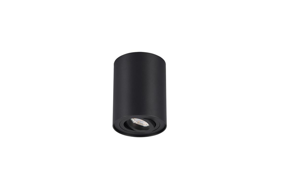 Aufbauleuchte Cookie Ø 9,6 cm Schwarz Max. 35 W - Basics (9,6/12,5cm) - Trio Leuchten