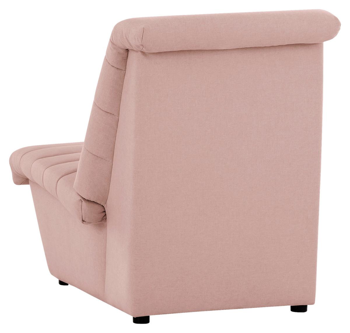 Sessel Looks Viii - Schwarz/Rosa, Design, Textil (72/92/103cm) - LOOKS by W.Joop