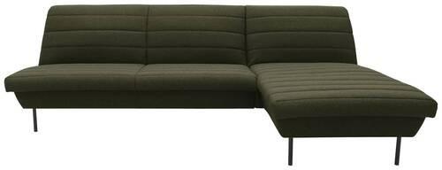 Ecksofa Looks Ix Grün - Schwarz/Grün, Design, Textil (274/168cm) - LOOKS by W.Joop
