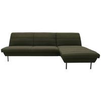 Ecksofa Looks Ix Grün - Schwarz/Grün, Design, Textil (274/168cm) - LOOKS by W.Joop