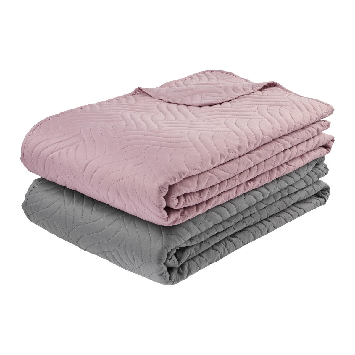 DENNÁ PRIKRÝVKA BENNO - ružová, textil (160/220cm) - Mömax