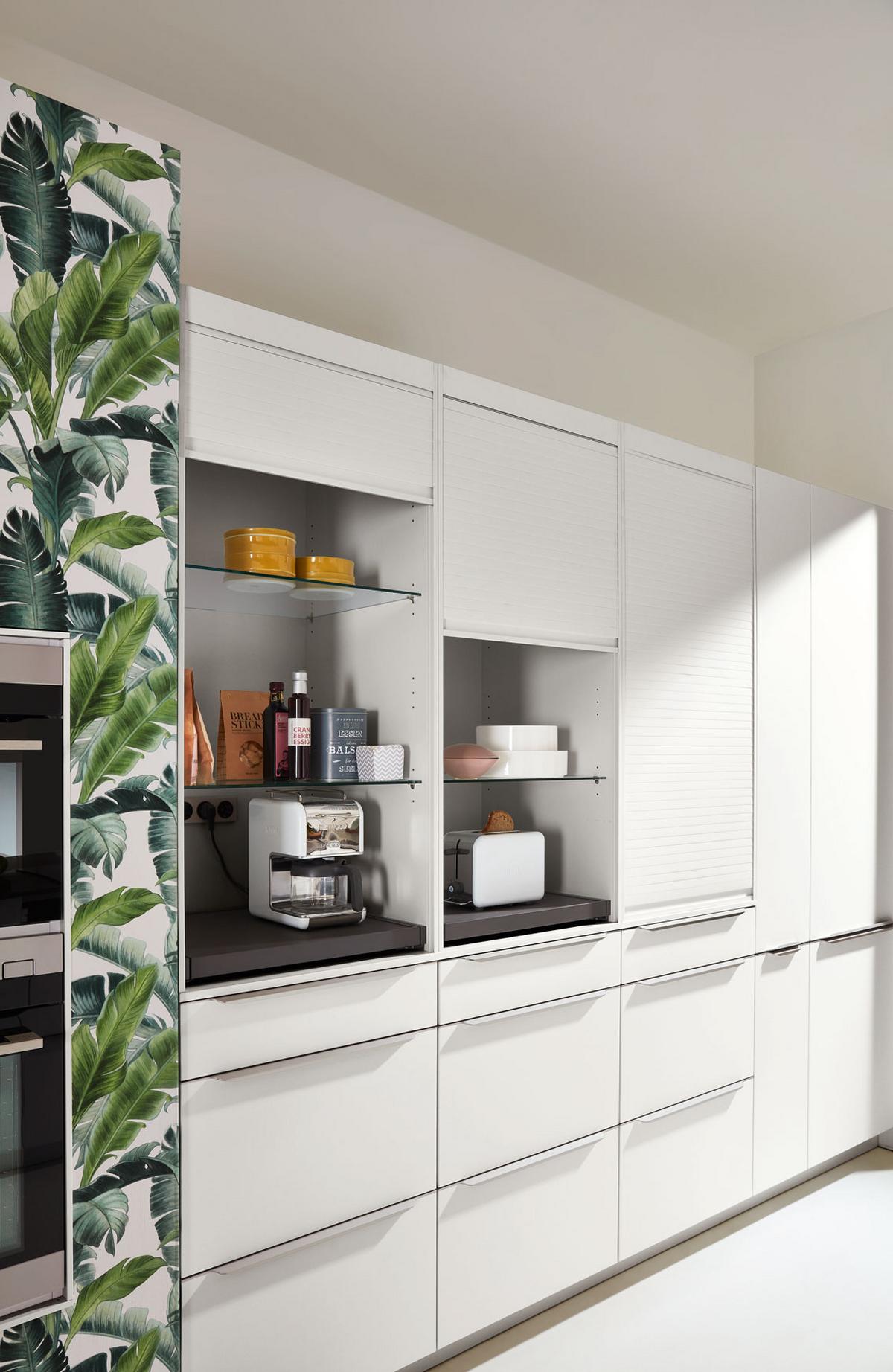 Einbauküche Eastbourne Frei Planbar Modernes Design - Schwarz/Weiß, MODERN, Holzwerkstoff - Vertico