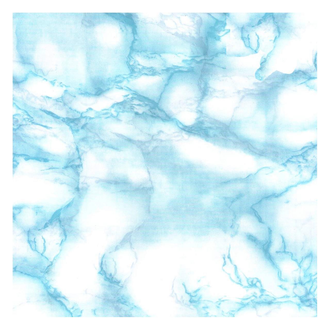Klebefolie Marmoroptik Blau Basic-Line 45x150 cm - Blau, KONVENTIONELL, Kunststoff (45/150cm)