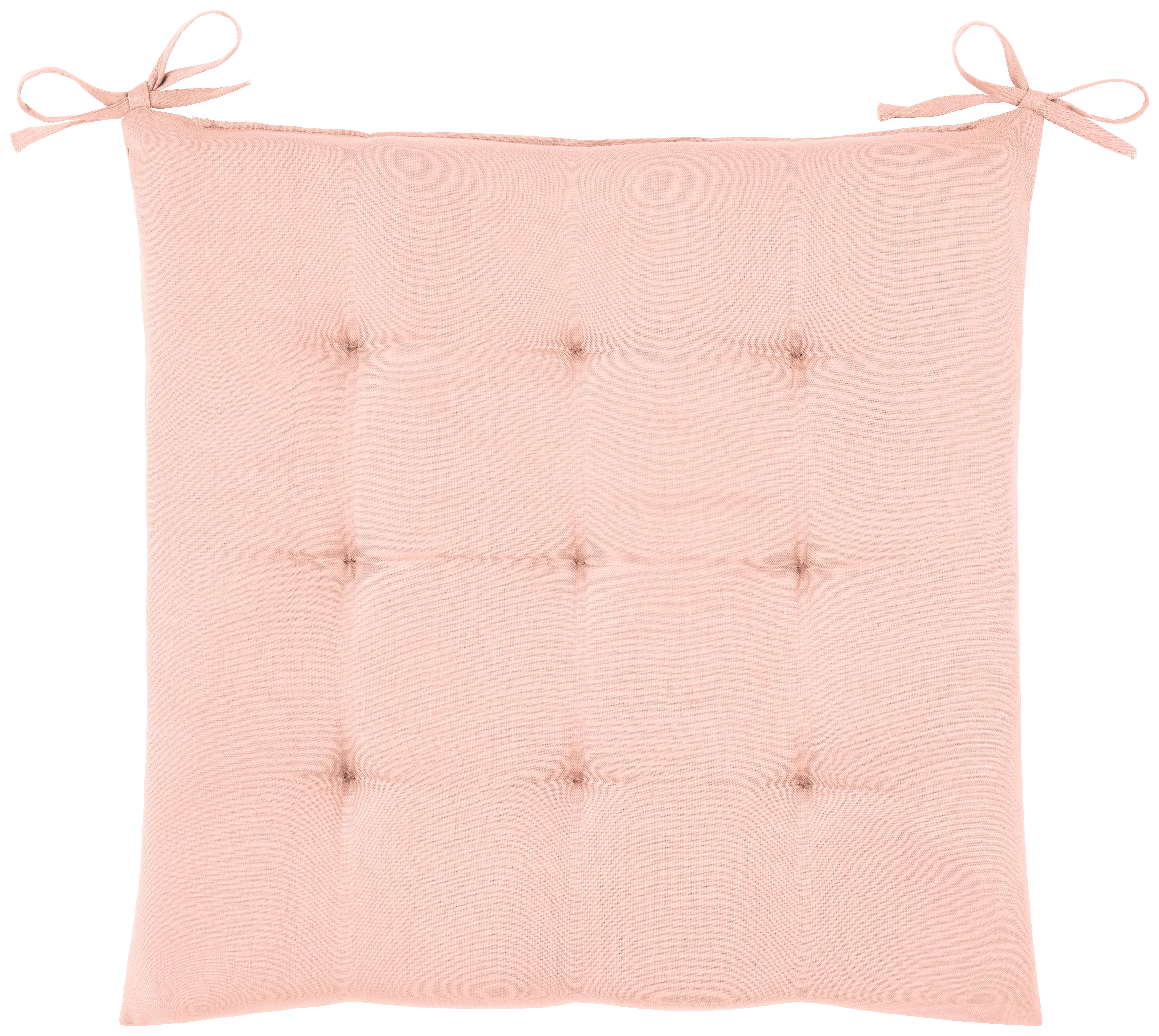 PODUŠKA NA SEDENIE LOLA - ružová, textil (40/40/4cm) - Mömax