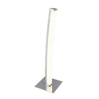 Led-tischlampe Dimmbar Chromfarben - Chromfarben, Basics, Kunststoff/Metall (50cm) - Näve