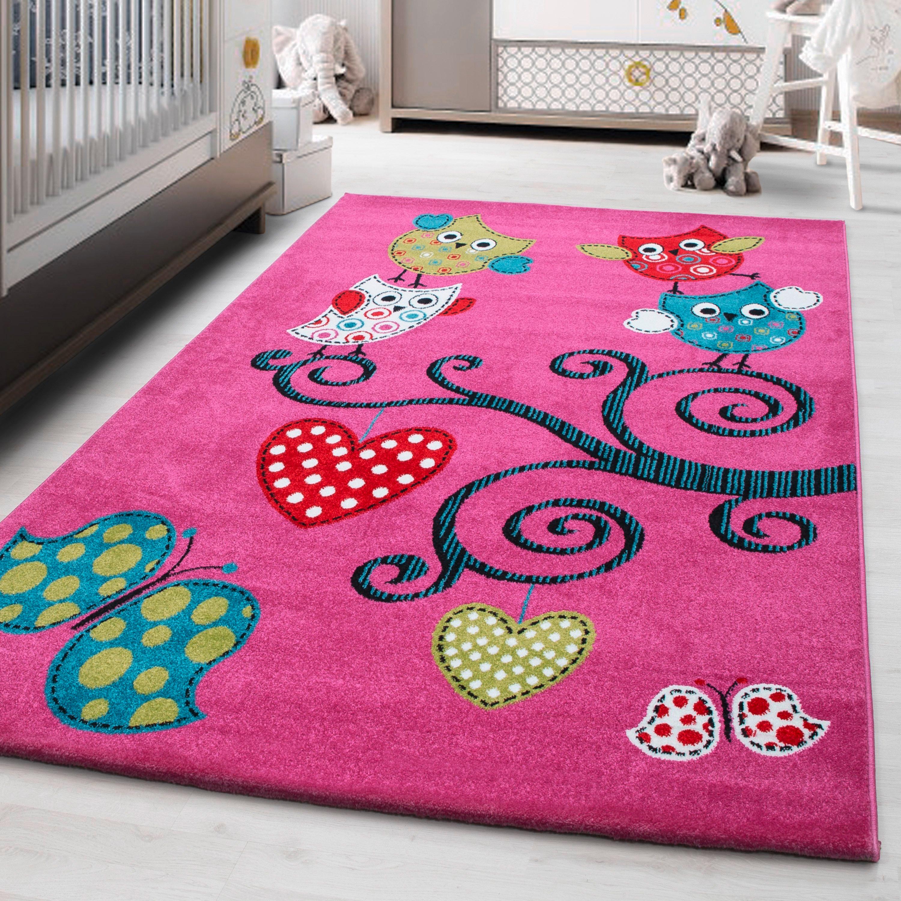 Detský koberec 160x230cm Lila - lila, Trend, textil (160/230cm) - Ben'n'jen