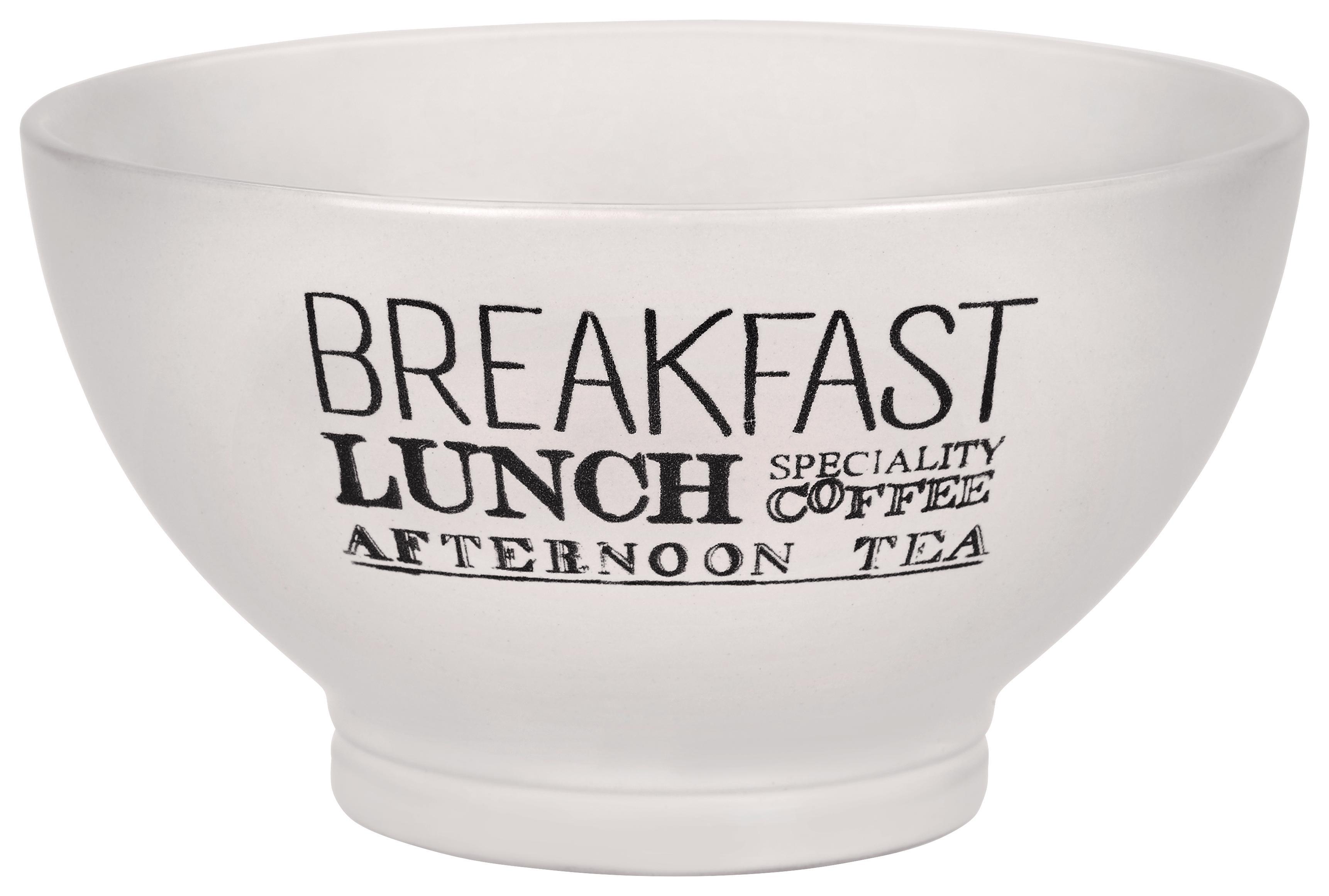 Müzlis Tál 658139-lukp - Fehér/Fekete, konvencionális, Kerámia (16/8.5cm)