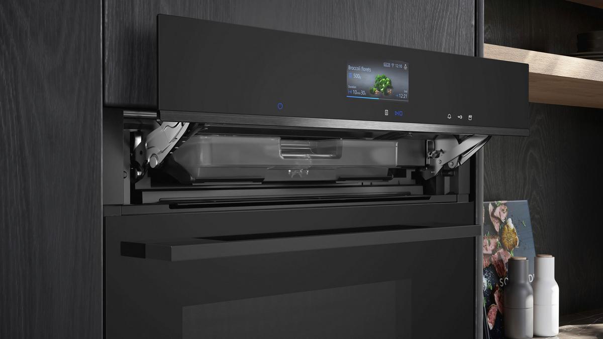 EINBAUBACKOFEN HR736G1B1 - Schwarz, MODERN (59,4/59,5/54,8cm) - Siemens