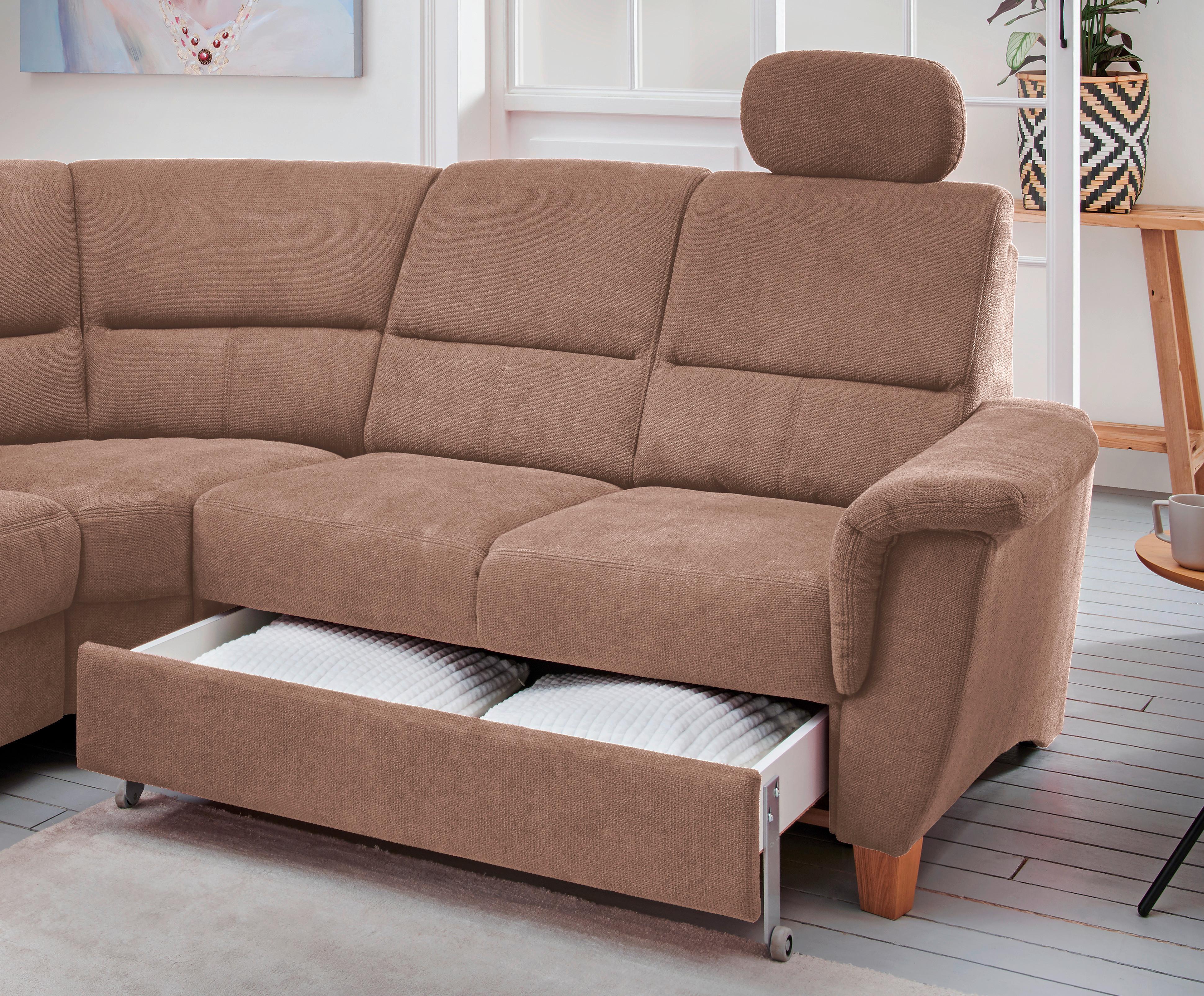 Ecksofa mit Bettkasten