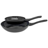 Pfannenset Paloma - Schwarz, KONVENTIONELL, Kunststoff/Metall - James Wood