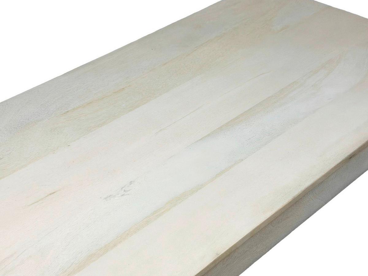 ESSTISCH Weiß L: 120cm - Weiß, Design, Holz (120/76/60cm) - Livetastic