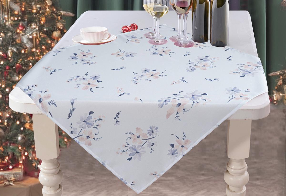 Tischdecke Amelie - Weiß, ROMANTIK / LANDHAUS, Textil (75/75cm) - James Wood