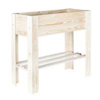 Hochbeet aus Holz 70/79/34 cm - Naturfarben, Basics, Holz (70/79/34cm)