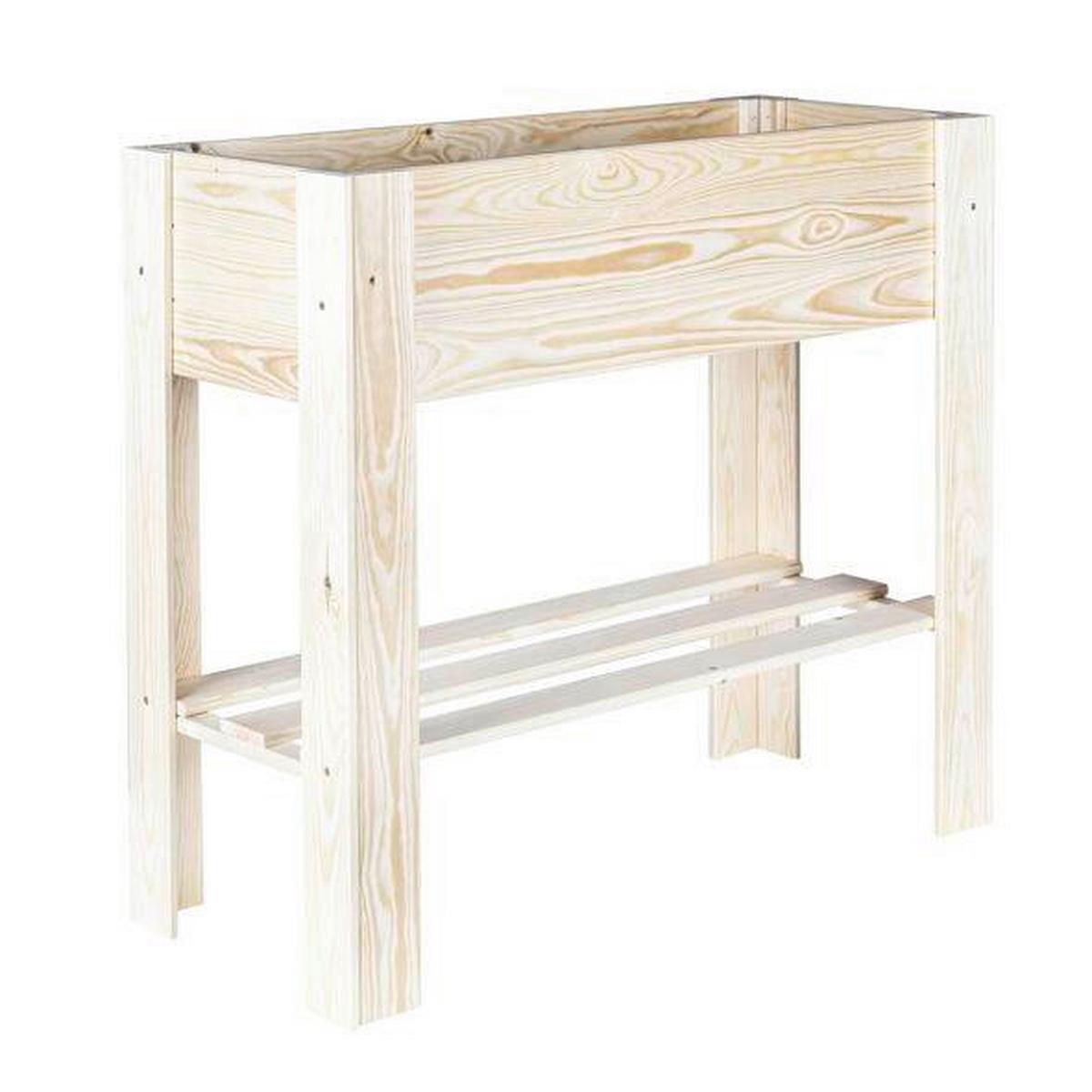 Hochbeet aus Holz 70/79/34 cm - Naturfarben, Basics, Holz (70/79/34cm)