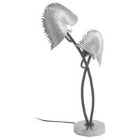 Tischleuchte Sue 100 Silberfarben B: 16 Cm - Silberfarben, Basics, Metall (38/16/60cm) - Kayoom