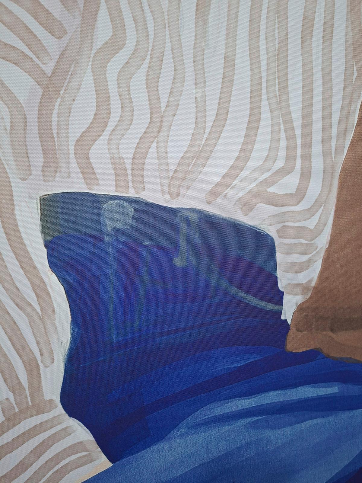 Obraz na plátne DENISE BIG - viacfarebná/magnóliová, kompozitné drevo/textil (100/140cm) - Mömax