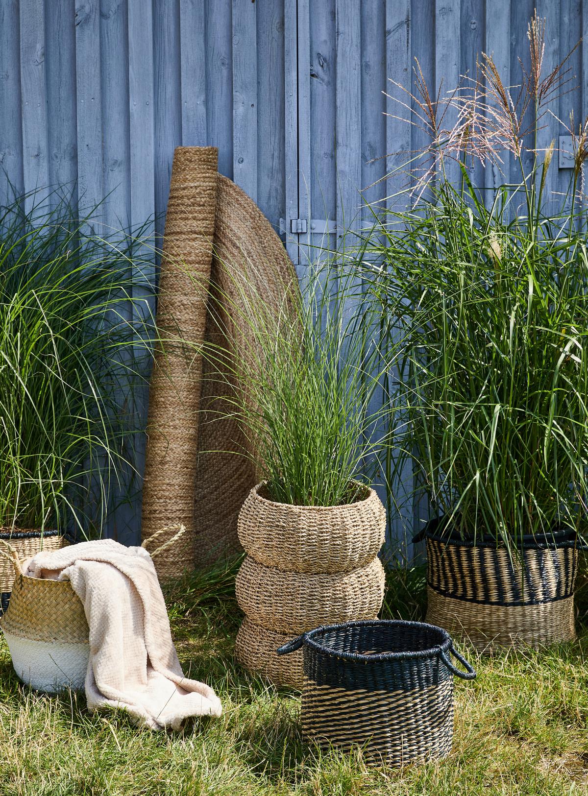 Korbset Sarbas Hellbraun B: 35 Cm - Hellbraun, Basics, Naturmaterialien (35/45/35cm)