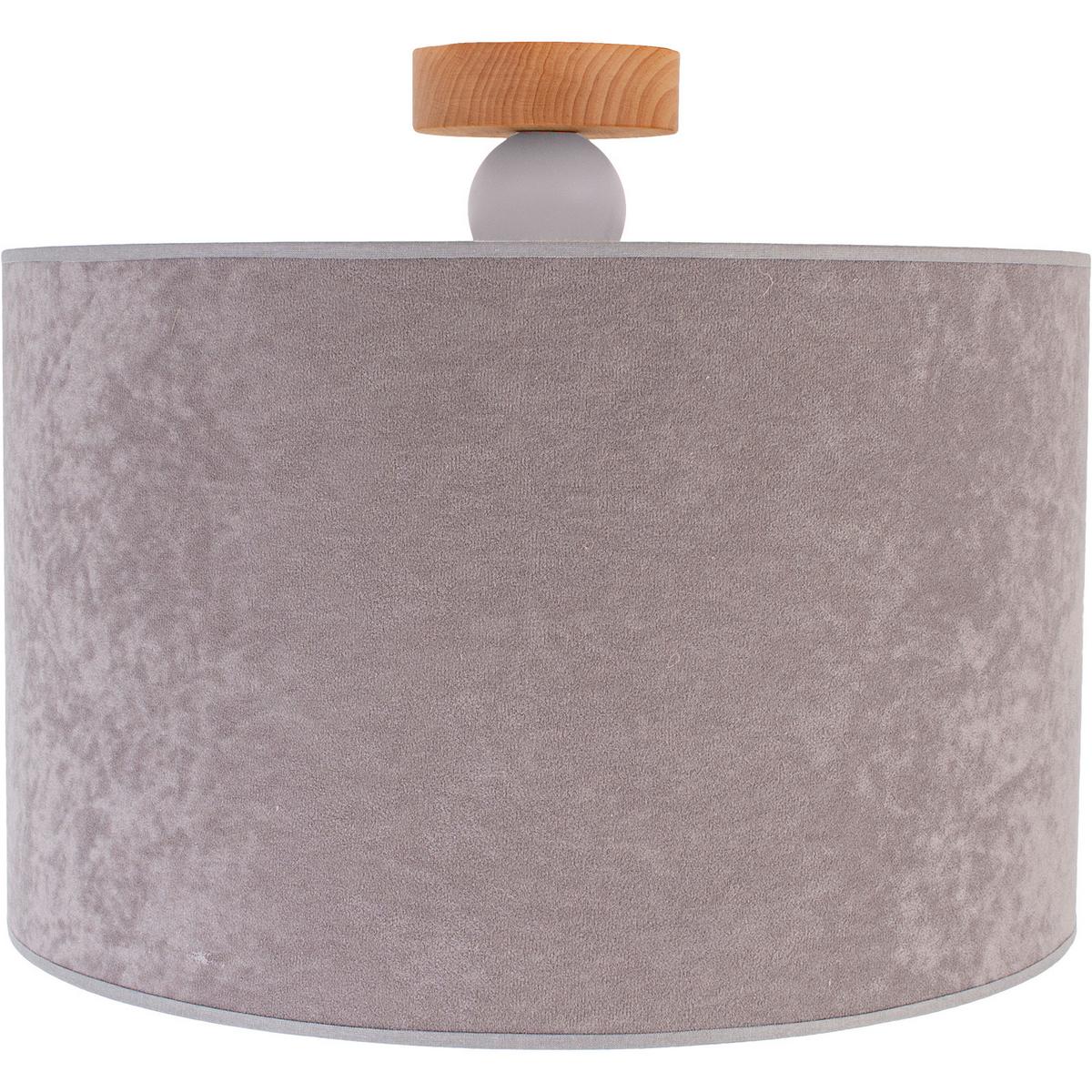 Deckenleuchte 3200212 Bolla Decken 40 - Grau - Grau, Basics, Holz (40/35cm)