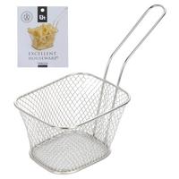 Frittierkörbchen Hagen BxHxT: 10,5x8,5x7 cm, Edelstahl - Edelstahlfarben, KONVENTIONELL, Metall (10,5/8,5/7cm)