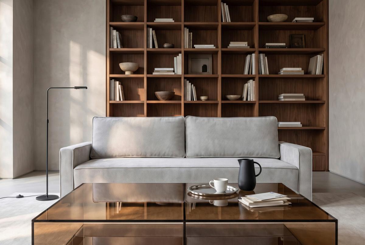 Rozkladacia pohovka NERA, sivá ženilka - sivá, Modern, textil/plast (232/90/100cm)