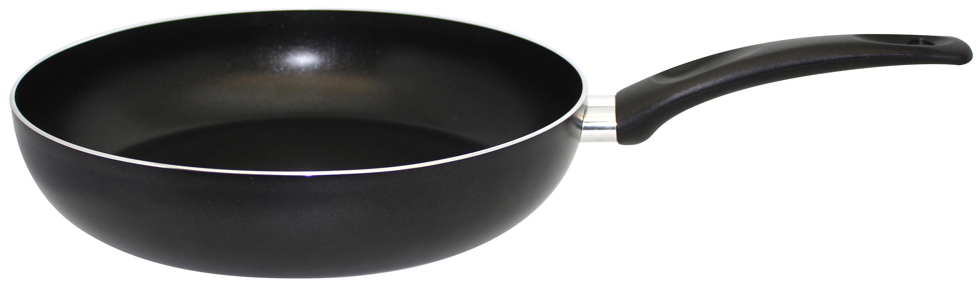 Schmorpfanne Bratprofi D: 28 Cm Aluminium - Schwarz, Basics, Metall (28/8,5cm)