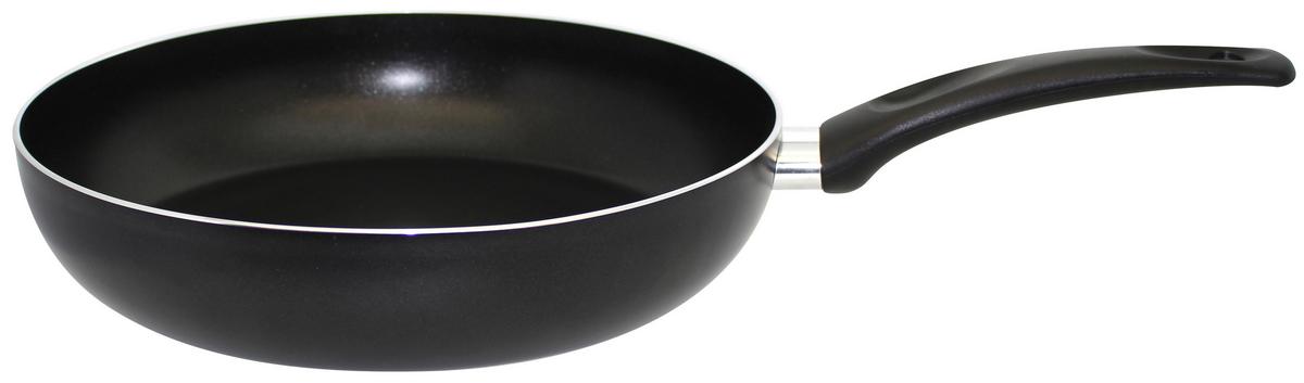 Schmorpfanne Bratprofi D: 28 Cm Aluminium - Schwarz, Basics, Metall (28/8,5cm)