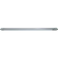 LED-Deckenleuchte L: 147 cm, für In- und Outdoor - Hellgrau, Basics, Kunststoff (147/6/6cm)
